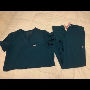 Figs Caribbean blue xxs set Catarina xxs/yola xxsp